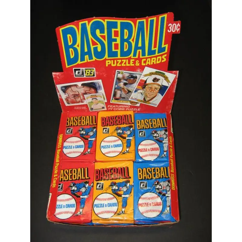 1983 Donruss Baseball Unopened Wax Box (Generic Wrappers)