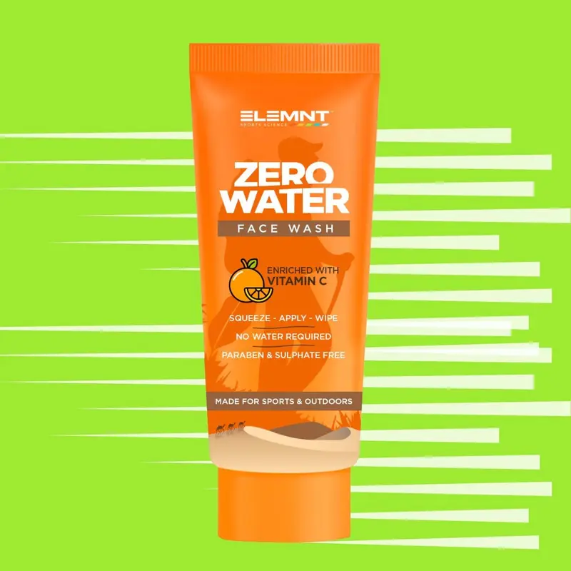Zero Water Facewash Sports Skin Care Elemntlife | Kibi Sports