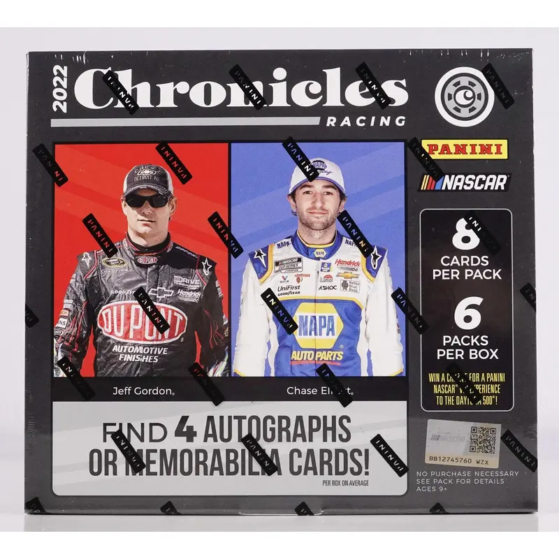 2022 Panini Chronicles Racing Hobby Box