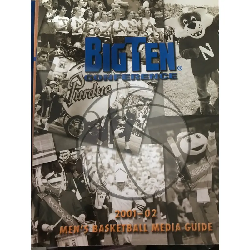 2001-02 Big Ten Conference Men's Basketball Media Guide