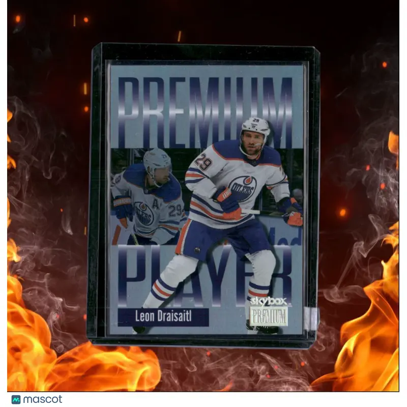 2023-24 SkyBox Metal Universe Leon Draisaitl Premium Player #9PP