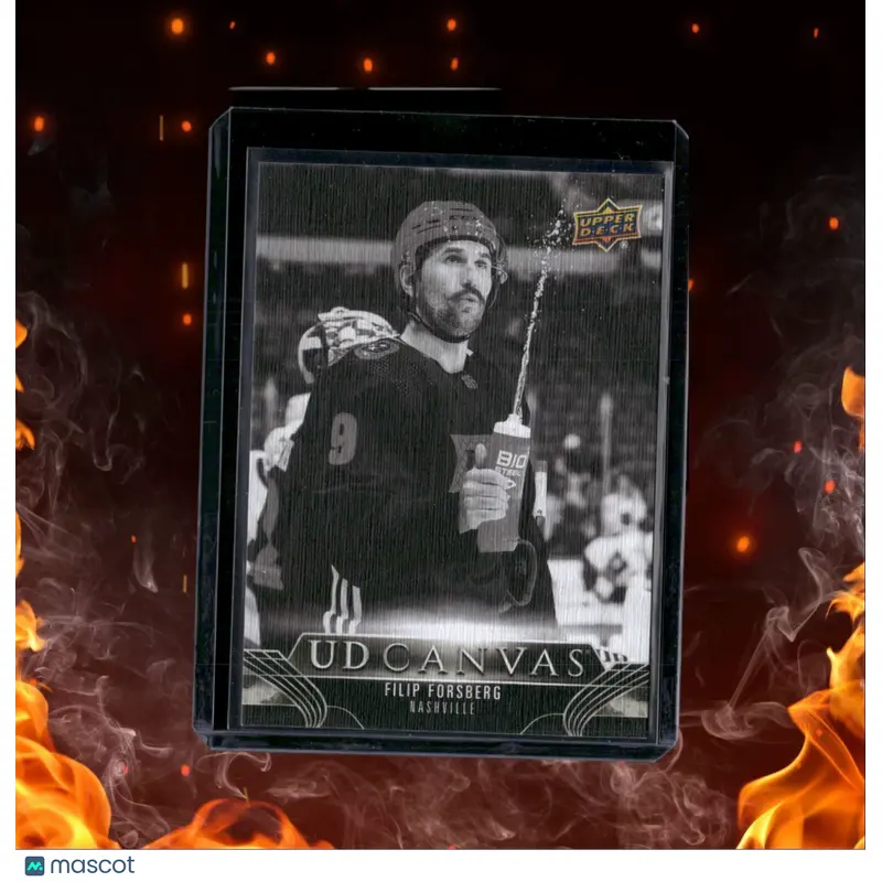 2023-24 Upper Deck UD Canvas Black Filip Forsberg #C168