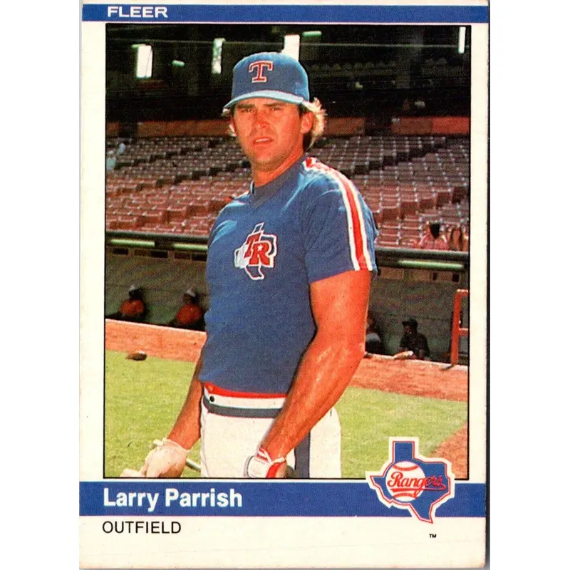 1984 Fleer Larry Parrish #424