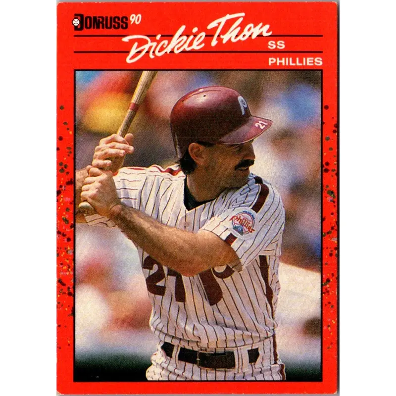 1990 Donruss Dickie Thon #549