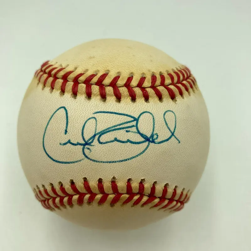 Cecil Fielder Signed Official American League Baseball