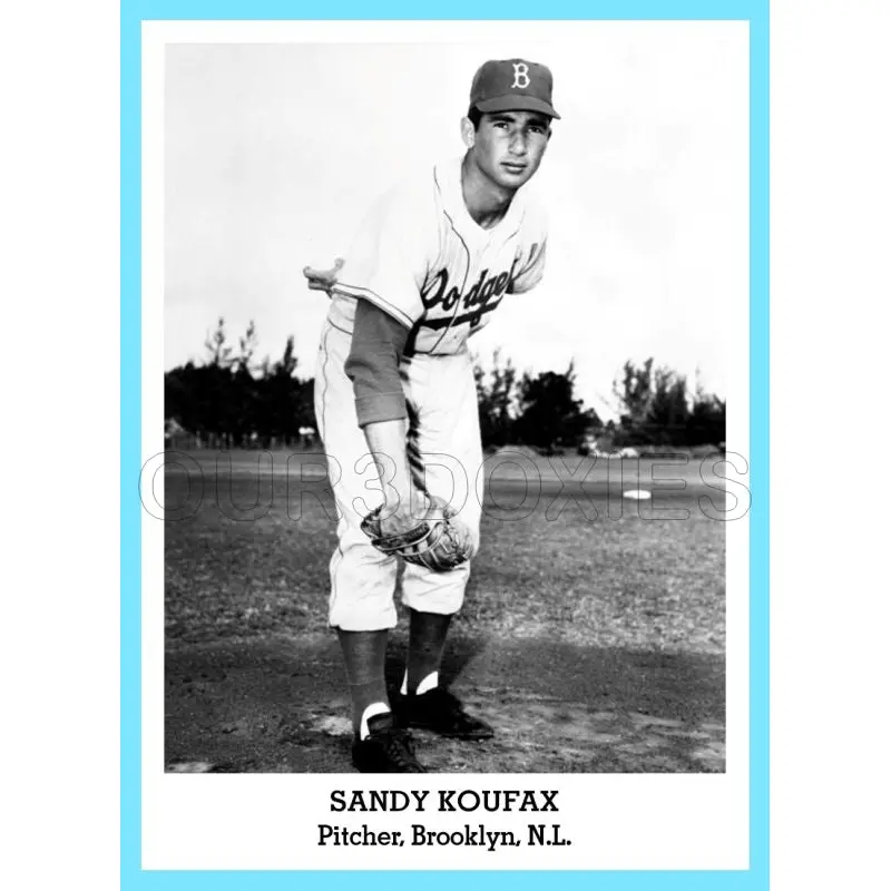 Sandy Koufax 1947 Tip Top Bread Custom Card - 3829