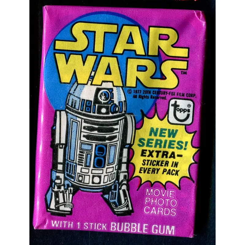 1977 Topps Star Wars Series 3 Unopened Wax Pack