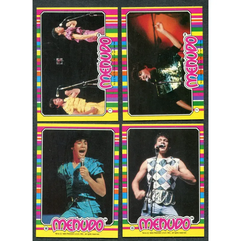 1983 Topps Menudo Complete Set (66) NM NM/MT