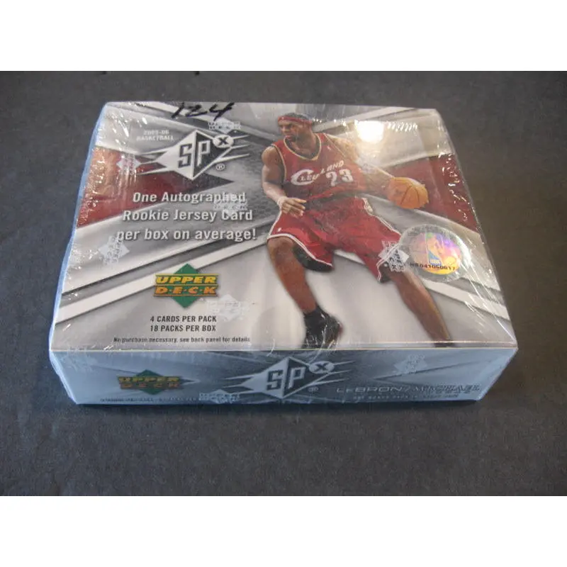 2005/06 Upper Deck SPX Basketball Box (Hobby)