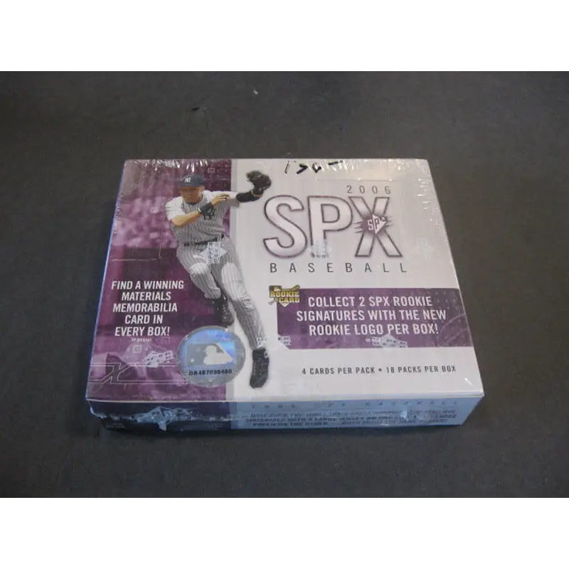 2006 Upper Deck SPX Baseball Box (Hobby)