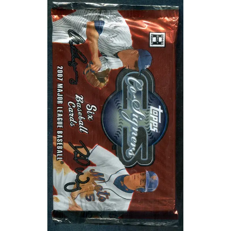 2007 Topps Co-Signers Baseball Unopened Pack (Hobby) (6)