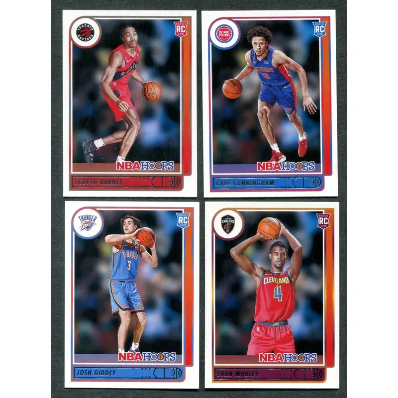 2021/22 Hoops Basketball Complete Set (250)