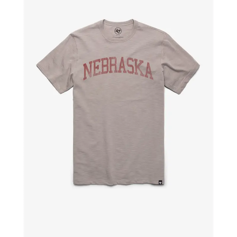 NEBRASKA CORNHUSKERS CLASSIC BLOCK '47 SCRUM TEE