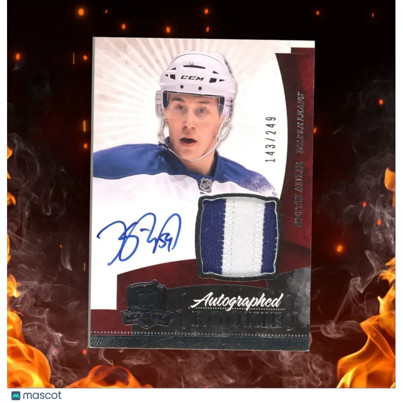 2010-11 Upper Deck The Cup Keith Aulie Patch Rookie Auto 143/249 #126
