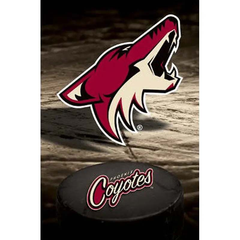 Phoenix Coyotes Official Team Logo Poster - Costacos