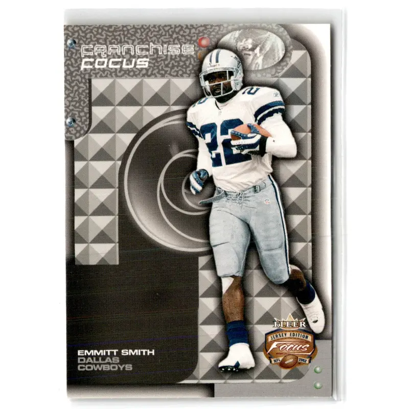 2002 Fleer Focus Jersey Edition Franchise Emmitt Smith #9 FF