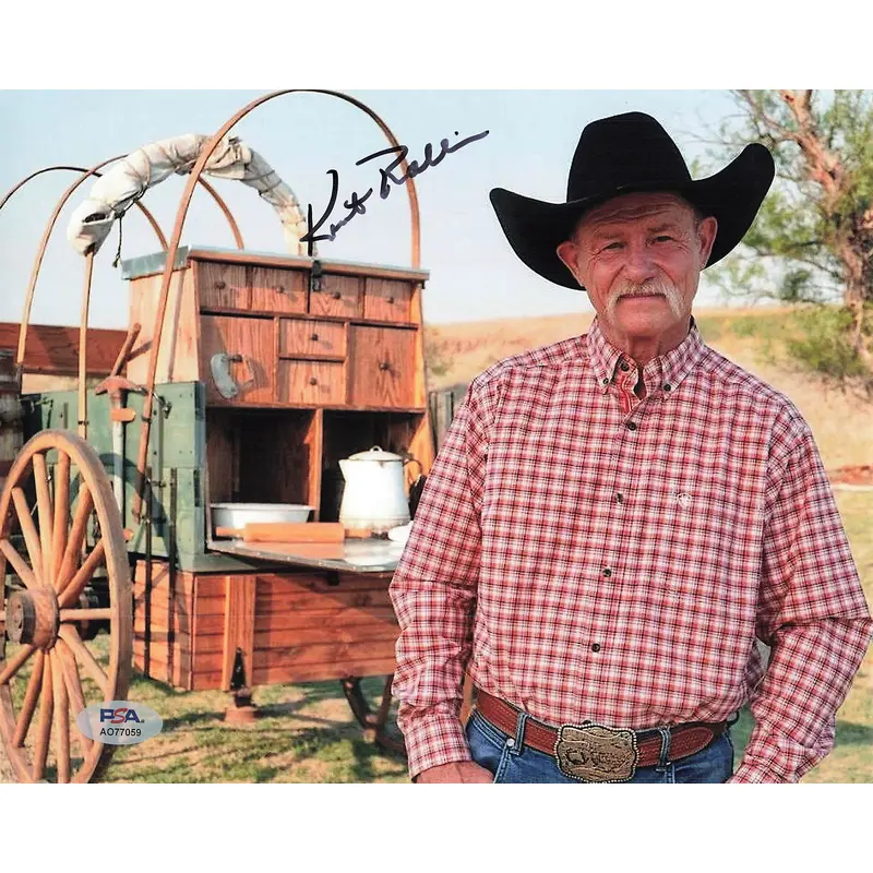 Kent Rollins signed 8x10 photo PSA/DNA Autographed Chef and Author