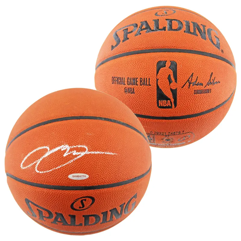 Lakers LeBron James Authentic Signed Official NBA Game Basketball UDA #BAM84774