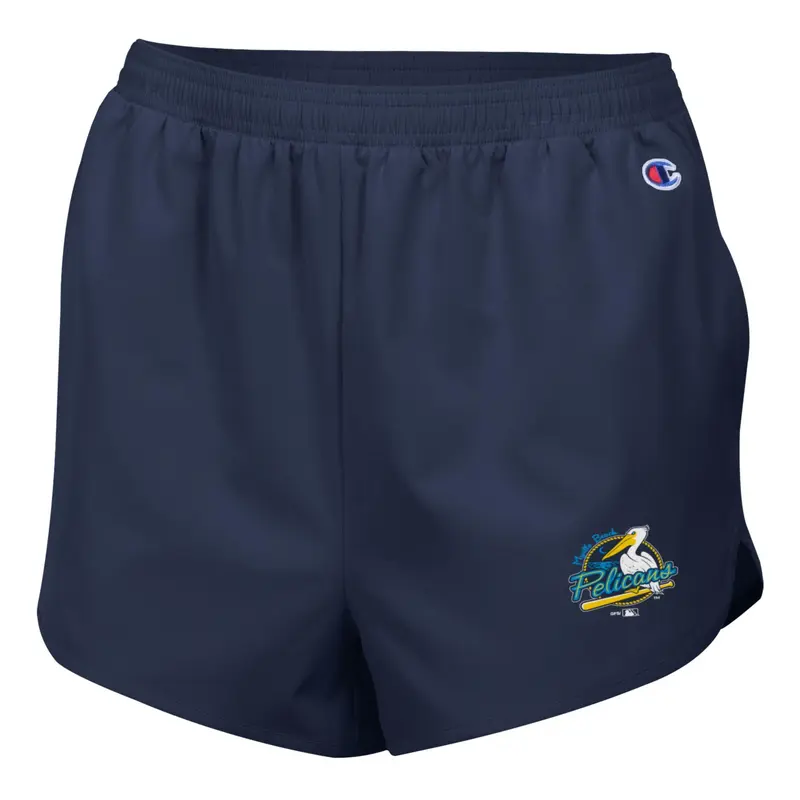 Myrtle Beach Pelicans Champion Ladies Navy Primary Woven Short