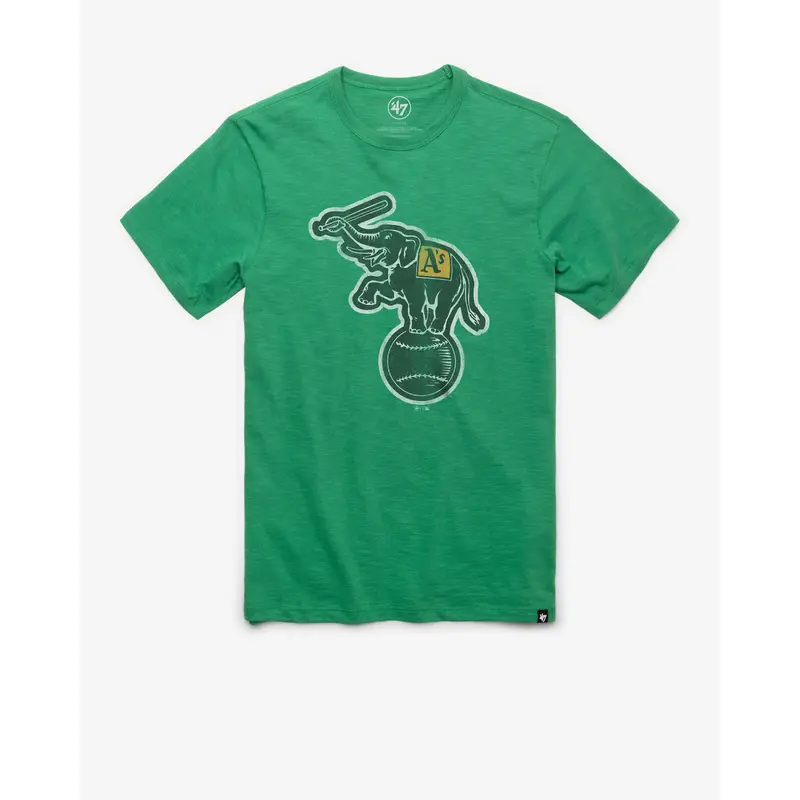 OAKLAND ATHLETICS COOPERSTOWN GRIT '47 SCRUM TEE