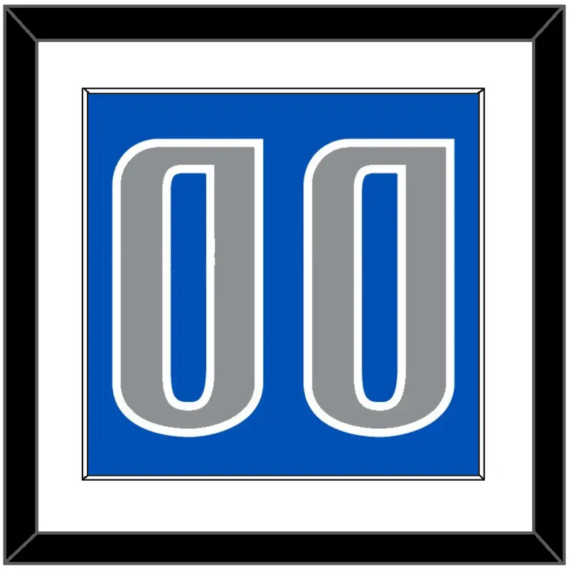 Dallas Number - Road Blue (2010-2017) - Single Mat 1