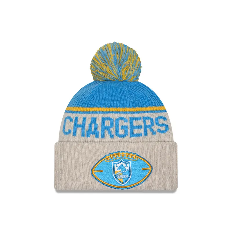 New Era - Los Angeles Chargers - NFL Sideline Beanie - Stone/OTC