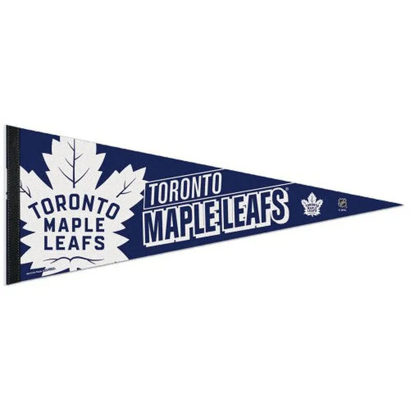 Toronto Maple Leafs NHL Hockey Logo-Style Premium Felt Pennant - Wincraft Inc.