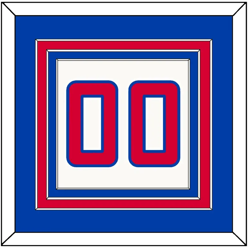 Los Angeles Number - Home White (2013-2015) - Triple Mat 2