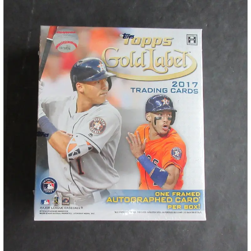 2017 Topps Gold Label Baseball Box (Hobby) (7/5)