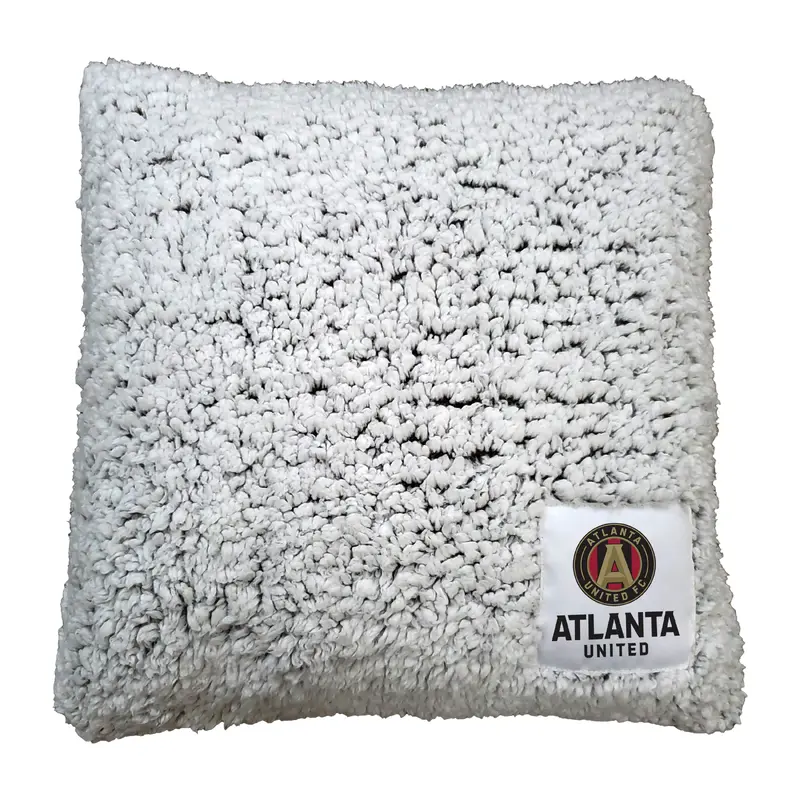 Atlanta United Campus Colors Frosty Throw Pillow