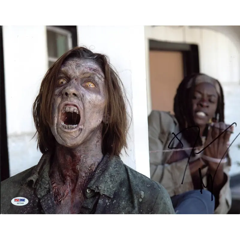Danai Gurira The Walking Dead Signed Authentic 11X14 Photo PSA/DNA #Z57249