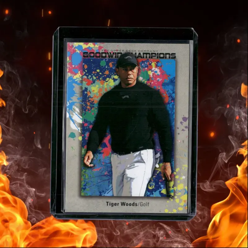 2024 Upper Deck Goodwin Champions Tiger Woods Splash of Color (C) #131