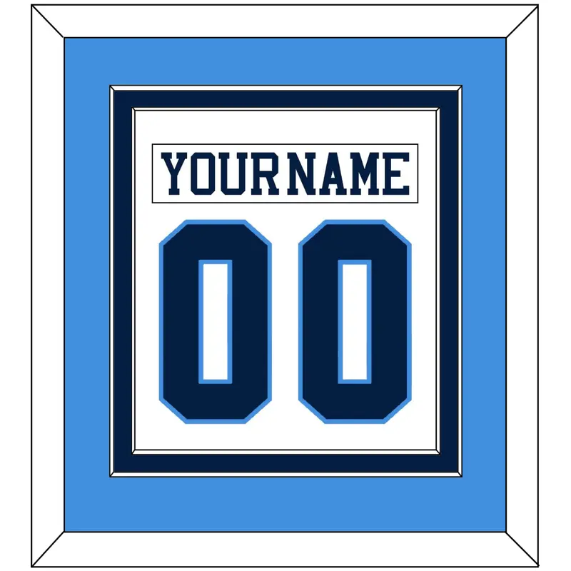 Pittsburgh Nameplate & Number (Back) Combined - Home White (1977-1980) - Double Mat 3