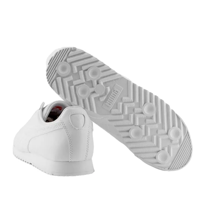 PUMA BOYS WHITE SHOE ROMA BASIC JR+ 354259 14J