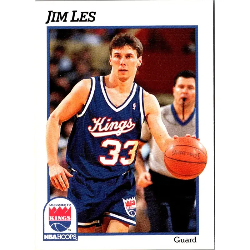 1991 Hoops Jim Les #428 Rookie