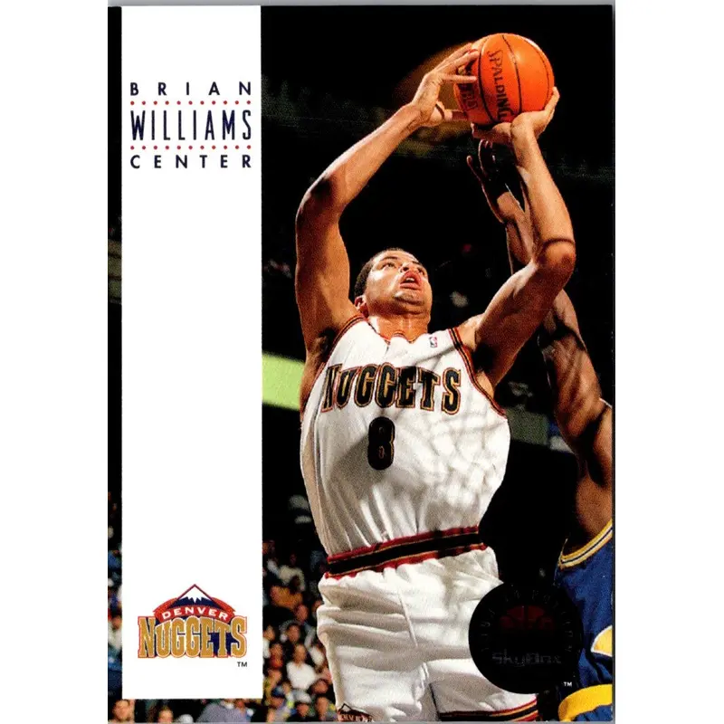 1993 SkyBox Brian Williams #218