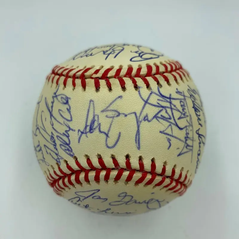 1993 Colorado Rockies Inaugural Season Team Signed Baseball With PSA DNA COA