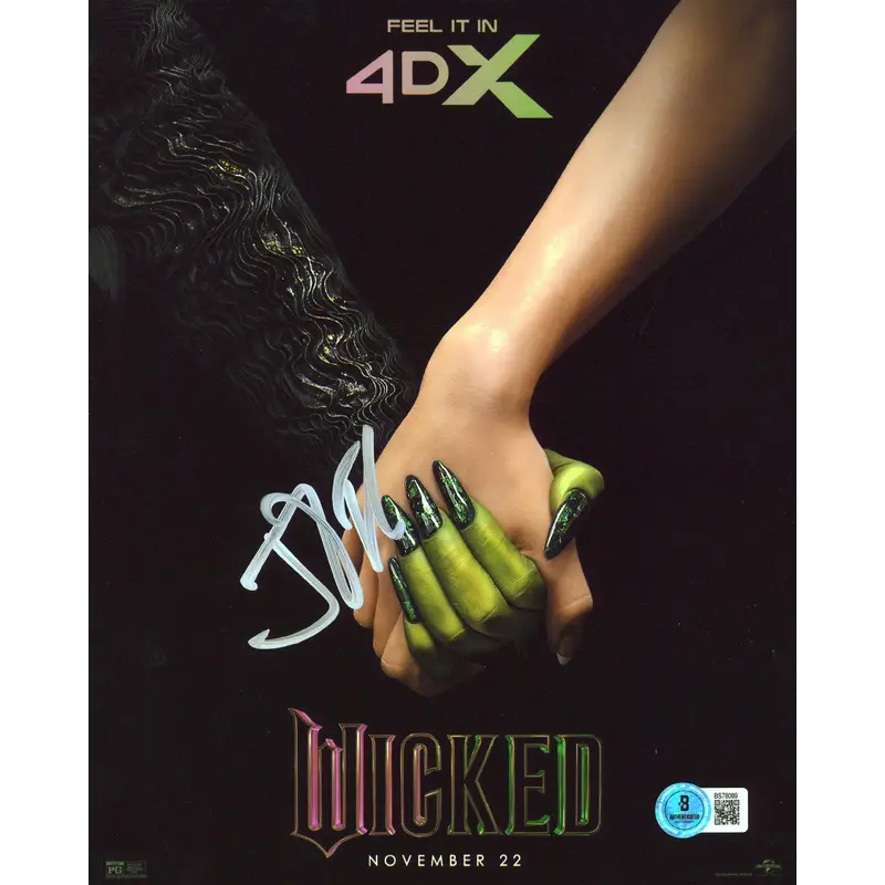 Jon M. Chu Wicked Authentic Signed 8x10 Vertical Photo BAS #BS78089