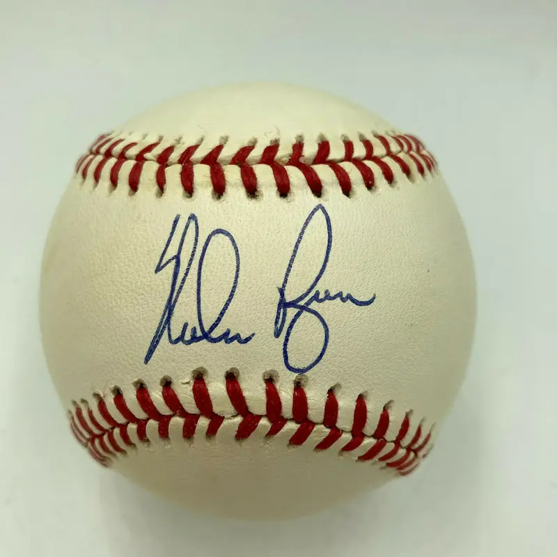 Nolan Ryan Signed Official American League Baseball With JSA COA