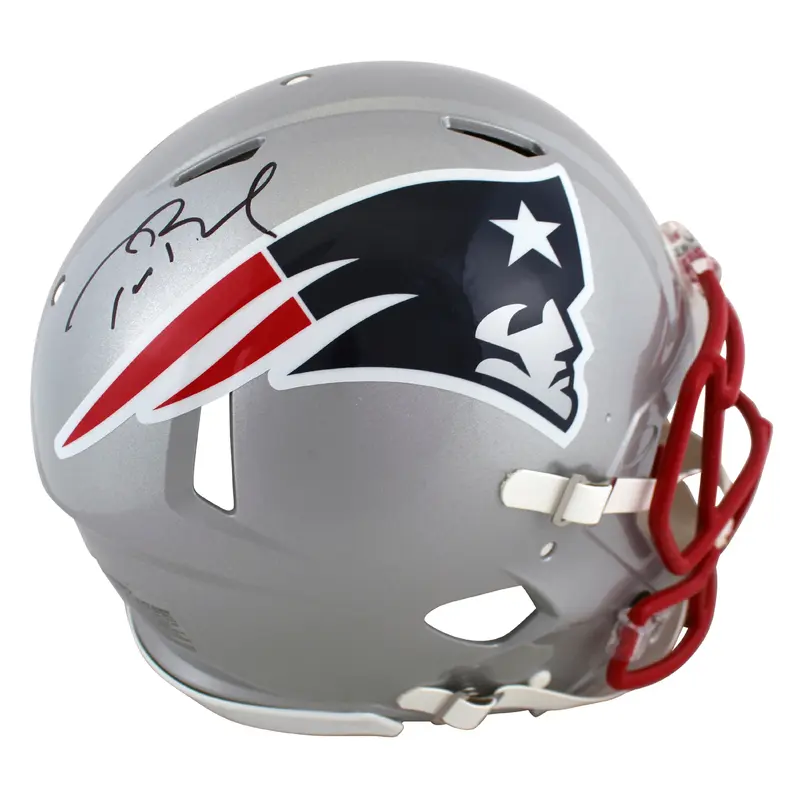 Patriots Tom Brady Authentic Signed Full Size Speed Proline Helmet Fanatics