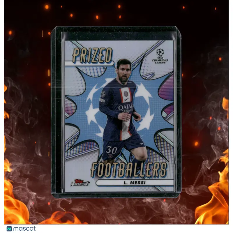 2022 Topps Finest Lionel Messi Prized Footballers #PF-9