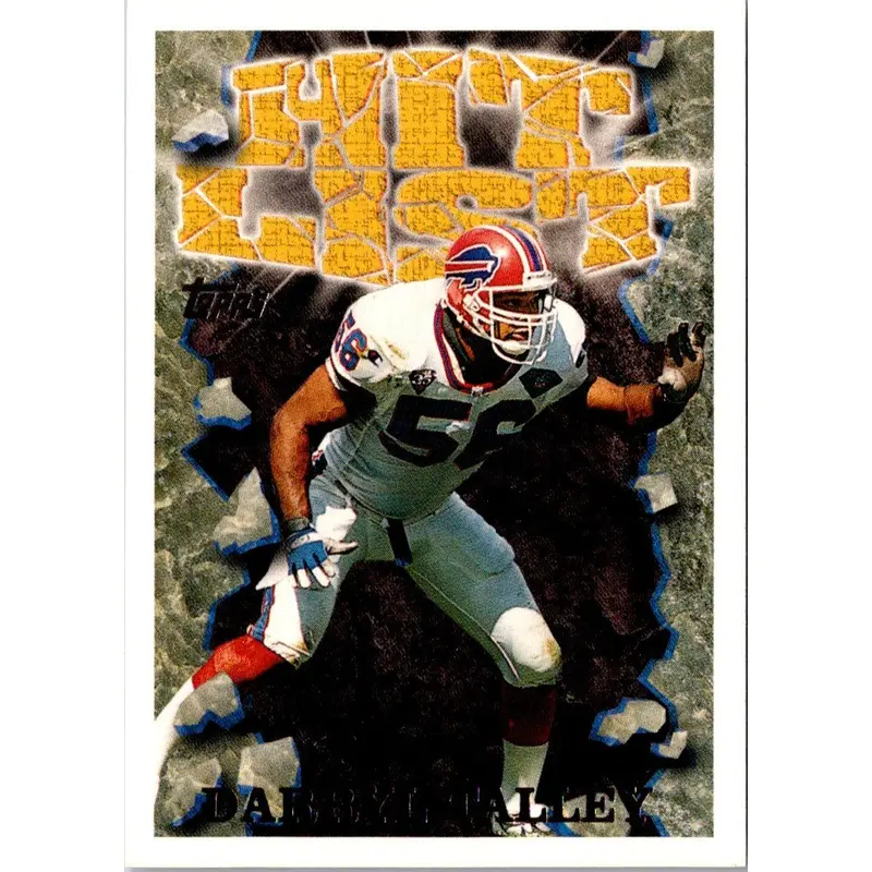 1995 Topps Hit List Darryl Talley #19