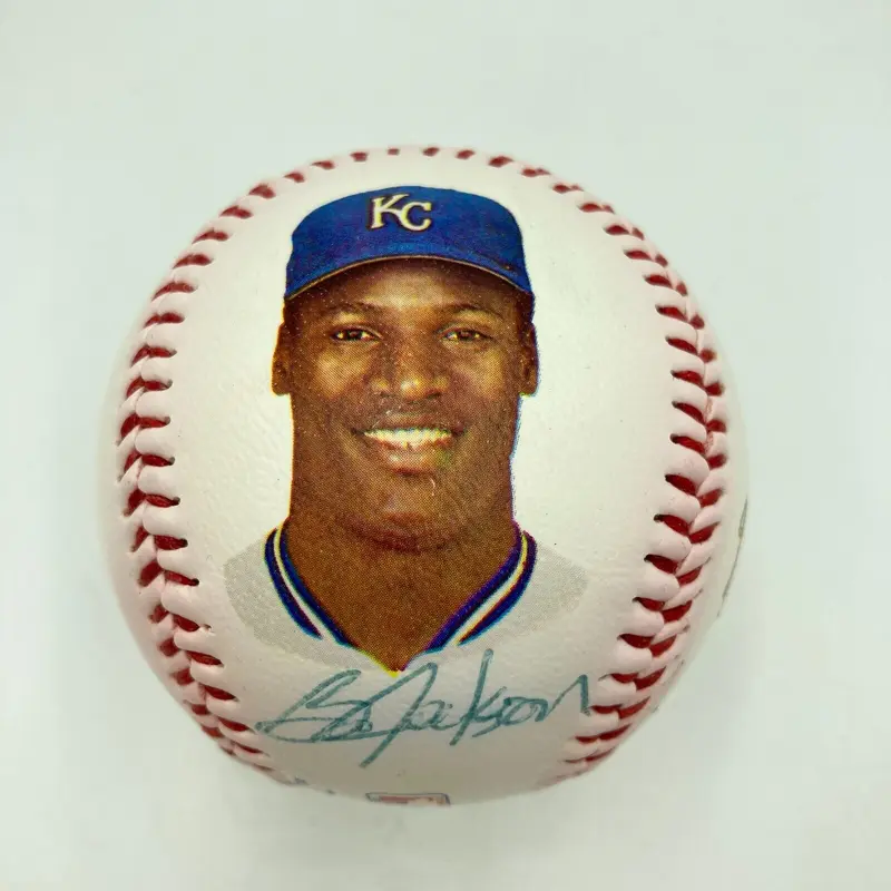 Bo Jackson Rookie Signed 1989 All Star Game MVP Fotoball Beckett Hologram