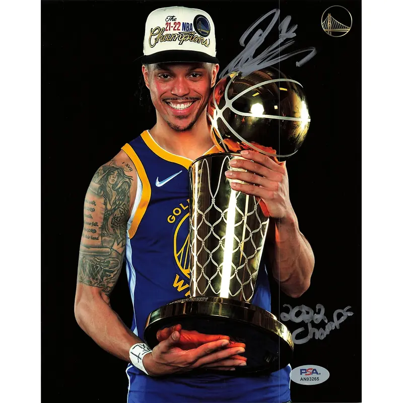 Damion Lee signed 8x10 photo PSA/DNA Golden State Warriors Autographed
