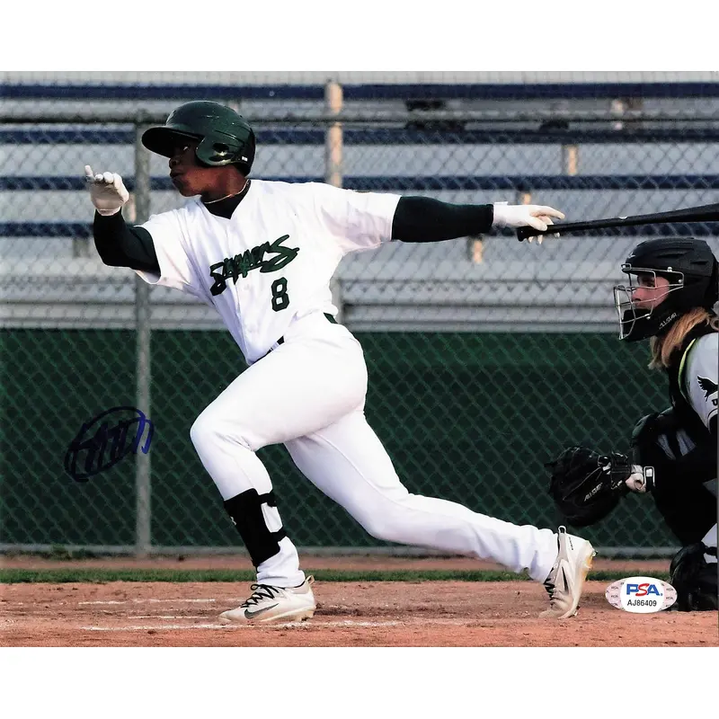 Lazaro Armenteros signed 8x10 photo PSA/DNA Oakland Athletics Autographed