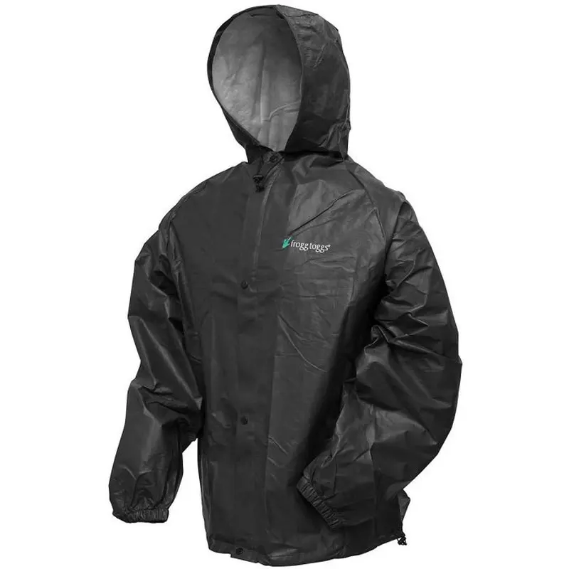 New Frogg Togg Pro Lite Rain Suit Adult Size M/L- Black