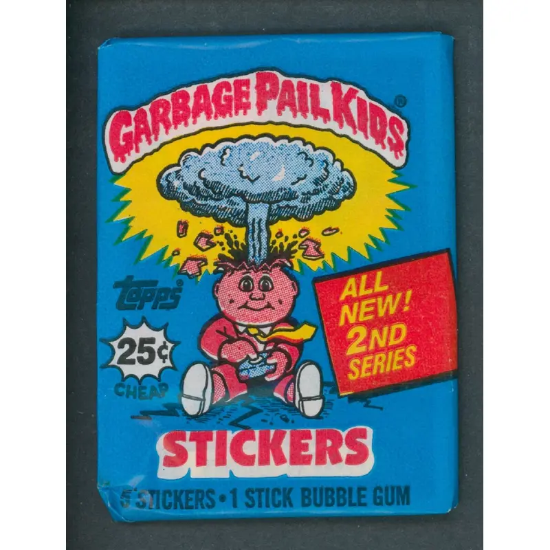 1985 Topps Garbage Pail Kids Series 2 Unopened Wax Pack (w/ price)