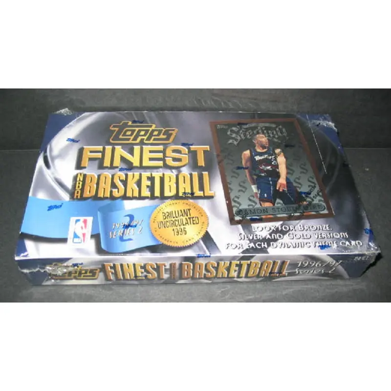 1996/97 Topps Finest Basketball Series 2 Box (Hobby) (24/6)