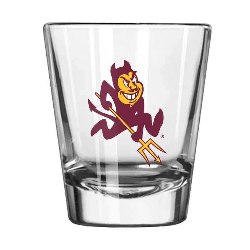 Arizona State 2oz Mascot Shot Glass
