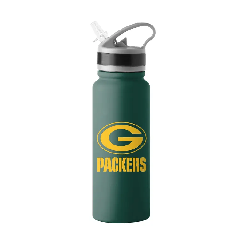 Green Bay Packers 25oz Single Wall Flip Top Stainless Bottle